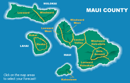 Maui Annual Weather Chart